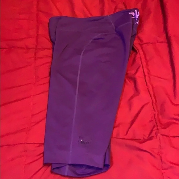 REI crop purple compression leggings size XXS - Picture 3 of 5